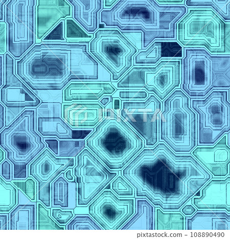 Seamless CircuitBoard texture. Seamless Hi-res (8000x8000) texture. Modern stylish abstract texture. Seamless CircuitBoard texture. Seamless Hi-res (8000x8000) texture. Modern stylish abstract texture. 108890490