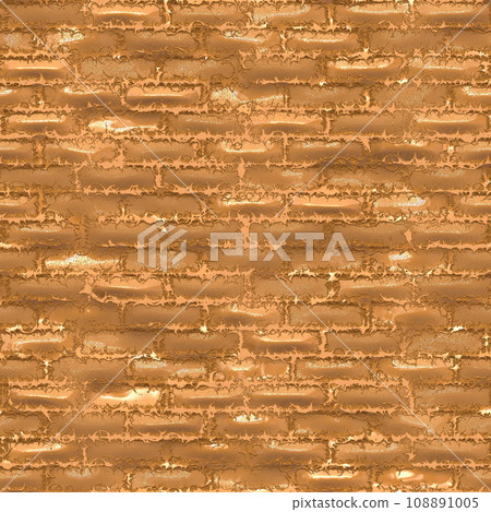 Seamless gold broun texture. Seamless Hi-res (8000x8000) texture. Modern stylish abstract texture. 108891005