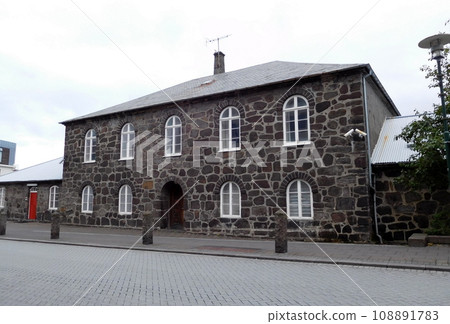 冰島 夏季 雷克雅維克 Althing 議會大廈 冰島 夏季 雷克雅維克 Althing 議會大廈 108891783