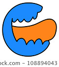 tooth with mouth 108894043