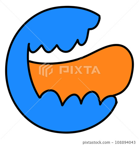 tooth with mouth tooth with mouth 108894043