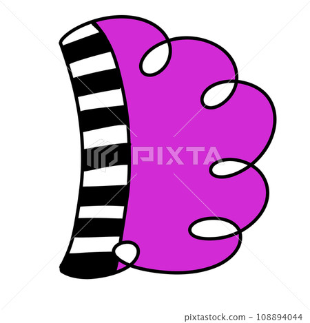 zebra cartoon on white background zebra cartoon on white background 108894044