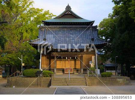 東京都足立區舍人冰川神社正殿 東京都足立區舍人冰川神社正殿 108895653