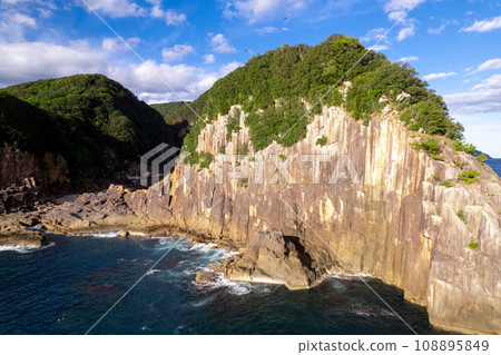 Tategasaki (aerial photography by drone) Tategasaki (aerial photography by drone) 108895849