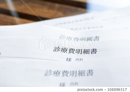 醫療費用明細表 108896317