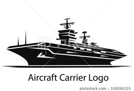 Aircraft carrier logo design, aircraft plane icon set ,International trade and logistic vector design 108898103