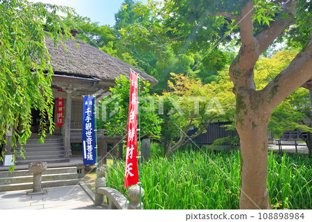 東北地區的中尊寺、平泉、關山、四面環水的殿堂、供奉著15個弁財天童子的弁財天堂，岩手縣平泉町 (10) 108898984