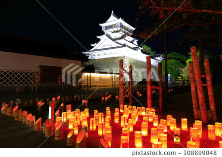 [福岡縣] 小倉城的竹燈 108899048