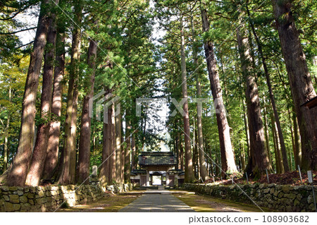立山寺正門、面目山（富山縣上市町） 108903682