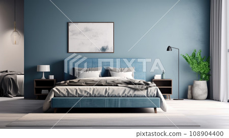 Bedroom Blue interior design for inspiration and ideas. pastel 108904400