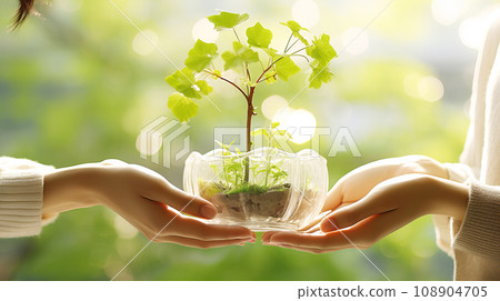 Global environment image background material Global environment image background material 108904705