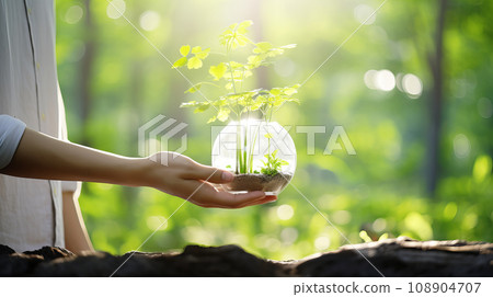 全球環境形象背景素材 108904707