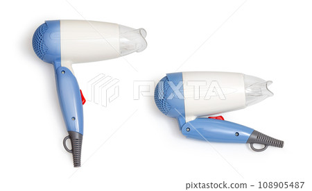 Folding Hair Dryer 108905487