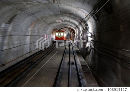 Tateyama Town, Nakashinkawa District, Toyama Prefecture_Kurobe Cable Car Tunnel 3_August 2023 Tateyama Town, Nakashinkawa District, Toyama Prefecture_Kurobe Cable Car Tunnel 3_August 2023 108915117