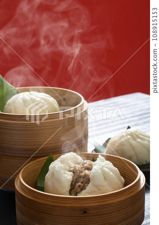 肉包子、豬肉包、包子、蒸包子 108915153