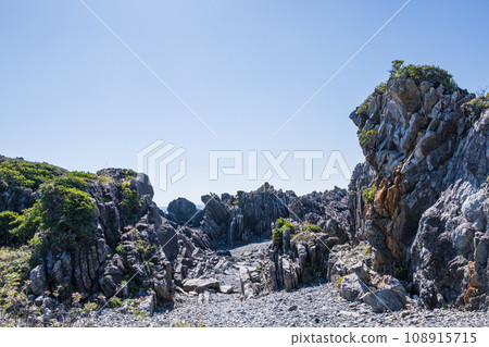 Spectacular coast with rocky areas Spectacular coast with rocky areas 108915715