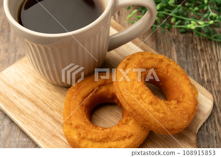 donuts and coffee donuts and coffee 108915853