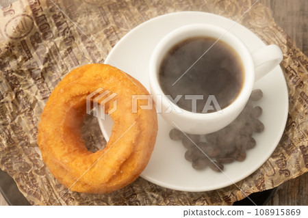donuts and coffee donuts and coffee 108915869