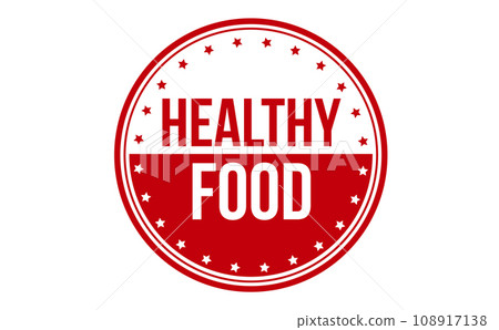 Healthy Food Rubber Stamp. Red Healthy Food Rubber Grunge Stamp Seal Vector Illustration Healthy Food Rubber Stamp. Red Healthy Food Rubber Grunge Stamp Seal Vector Illustration 108917138