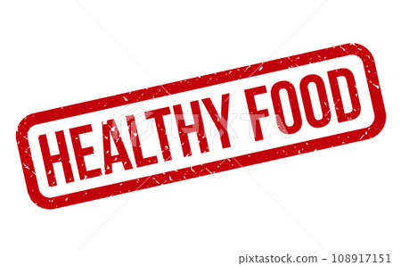 Healthy Food Rubber Stamp. Red Healthy Food Rubber Grunge Stamp Seal Vector Illustration Healthy Food Rubber Stamp. Red Healthy Food Rubber Grunge Stamp Seal Vector Illustration 108917151
