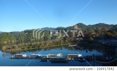 Ena Gorge, Kiso River excursion boat terminal Ena Gorge, Kiso River excursion boat terminal 108917842