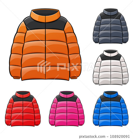 jacket or coat cartoon isolated jacket or coat cartoon isolated 108920091