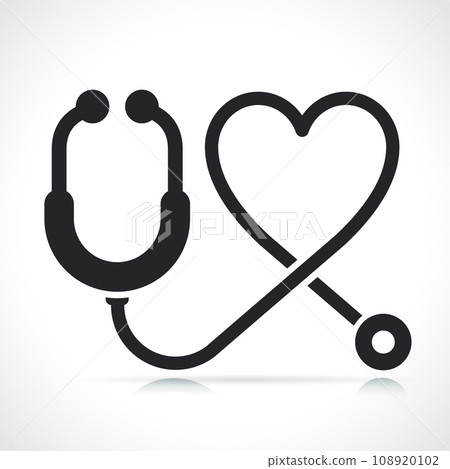 stethoscope or healthcare icon isolated 108920102