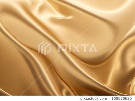 Fantastic gold satin image background texture Generative AI 108920620