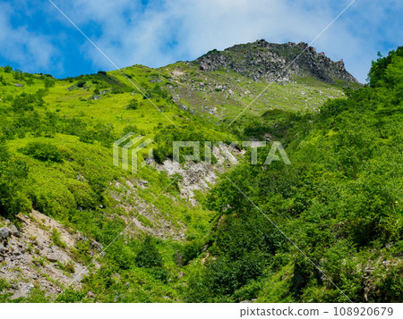 新中之湯路線的登山路線 新中之湯路線的登山路線 108920679