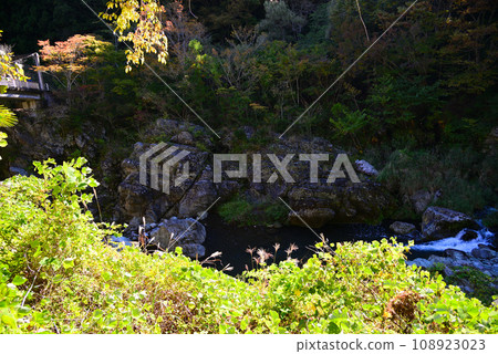 三橋峽，位於群馬縣和埼玉縣交界處 108923023