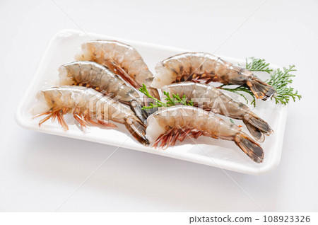 托盤中的黑虎 108923326