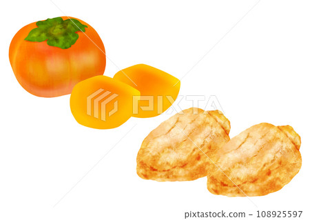 Dried persimmon Dried persimmon 108925597