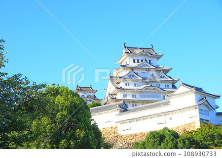 兵庫縣姬路市國寶姬路城風景 108930733