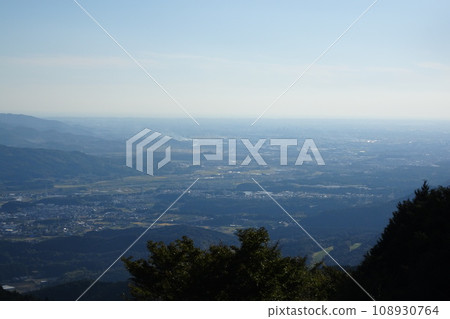 View from Shinshiro Sky Park, distant view towards Toyohashi 108930764