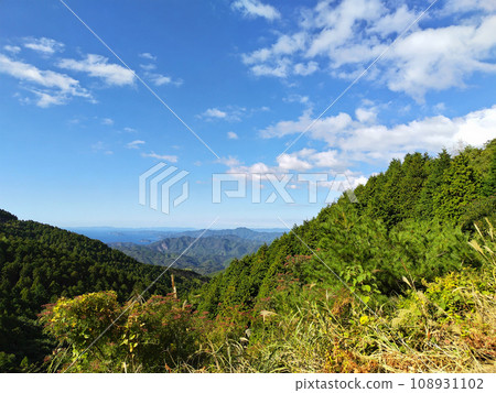 Ainan Town, Minamiuwa District, Ehime Prefecture_View from the mountain 1 108931102