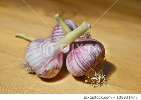 Garlic bulbs Garlic bulbs 108931473