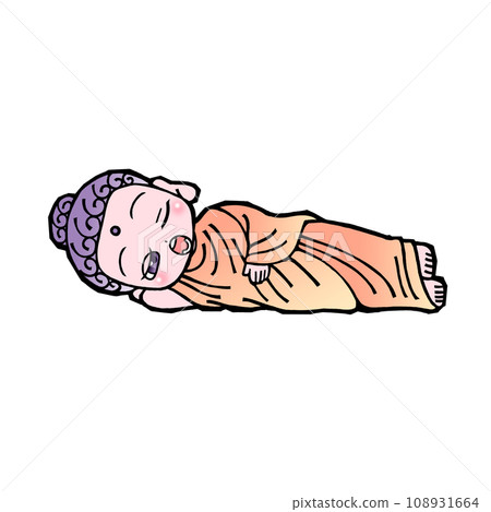 佛陀(睡覺1、打哈欠) 佛陀(睡覺1、打哈欠) 108931664