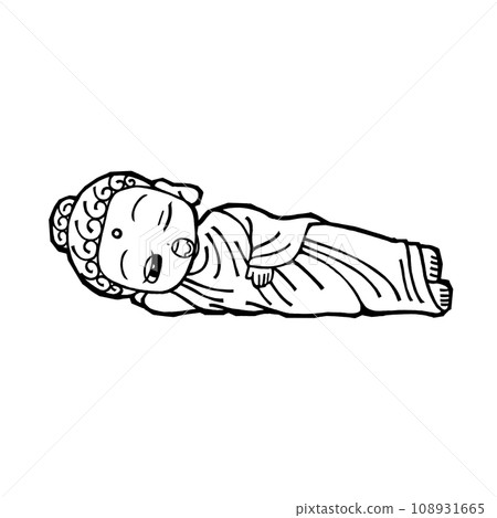 佛像（睡覺1，打哈欠，單色） 108931665