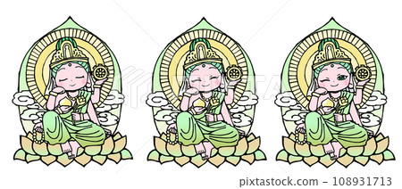 套裝:如意輪觀世音菩薩 套裝:如意輪觀世音菩薩 108931713
