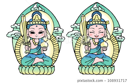 Set Kokuzo Bodhisattva 108931717