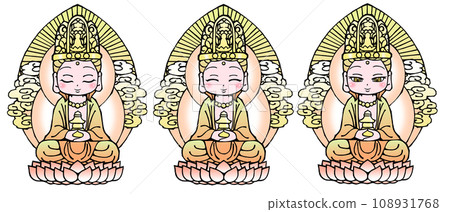 Set Maitreya Bodhisattva 108931768