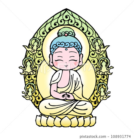 阿彌陀如來(坐著,笑) 阿彌陀如來(坐著,笑) 108931774