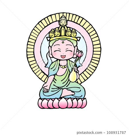 十一面觀音菩薩(笑) 十一面觀音菩薩(笑) 108931787