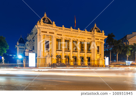 Hanoi Opera House, aka the Grand Opera House, located in Hanoi, Vietnam. Translation Hanoi Opera House, aka the Grand Opera House, located in Hanoi, Vietnam. Translation 108931945