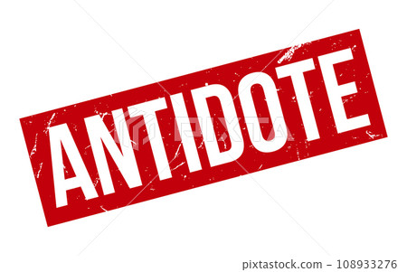 Antidote Rubber Stamp Seal Vector 108933276