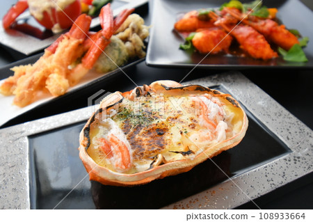 Snow crab dish 108933664