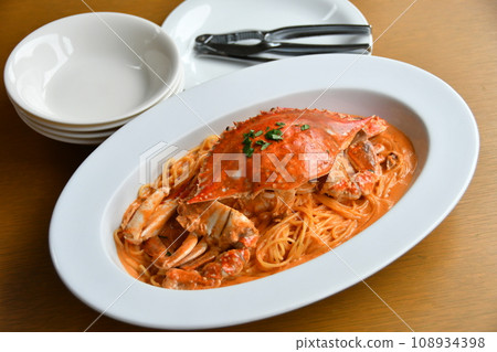 blue crab pasta blue crab pasta 108934398
