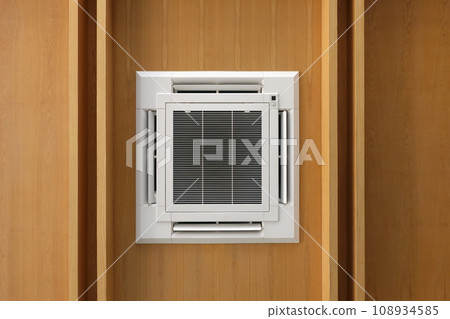 Ceiling mounted cassette type air conditioner Ceiling mounted cassette type air conditioner 108934585