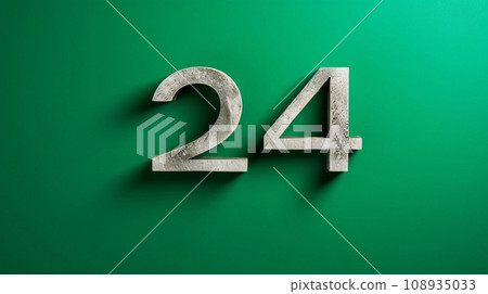 The numbers are twenty-four The numbers are twenty-four 108935033