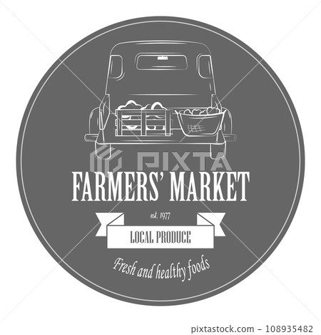 Farm Fresh Products Badge Set.. Item 6 108935482